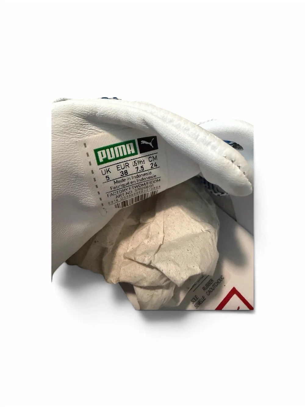 Women’s Puma White Low-Top Sneakers
